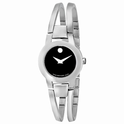 MOVADO WOMEN'S 24MM STEEL BRACELET & CASE SWISS QUARTZ ANALOG WATCH 0604759