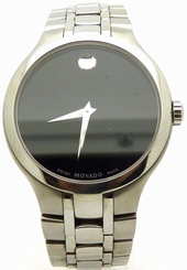 Movado Swiss Made Stainless Steel Museum 01.1.14.1085 Men's Wristwatch Watch