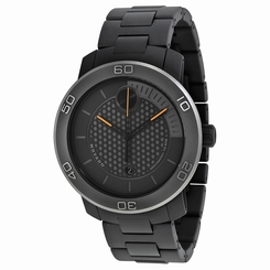 BRAND NEW MOVADO BOLD 3600097 GREY & BLACK TITANIUM POLYURETHANE BAND MENS WATCH