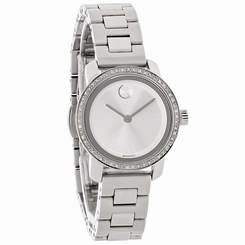Movado Bold Ladies Diamond Silver Dial Swiss Quartz Watch 3600214 885997122115