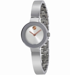 Movado Bold 3600284 Silver Sunray Dial Stainless Steel Women's Watch