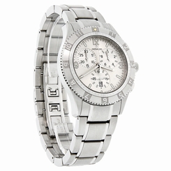 Movado Gentry Chronograph Mens Silver Dial Swiss Quartz Watch 0605068