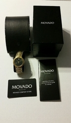 MOVADO MEN'S WATCH 88.64.0861P GOLD TONE