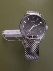 Movado Men's 0606802 MOVADO CIRCA STAINLESS STEEL WATCH NEW WITH TAGS