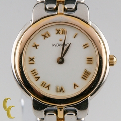 Movado Women's Two-Tone Museum Collection Quartz Watch 81.A1.833