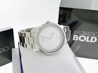 NEW Movado Men's BOLD Large Swiss Quartz Watch 3600257