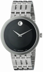 Movado Esperanza Black Dial Toned Outer Ring Men Watch 0607057 New Arrival Sale