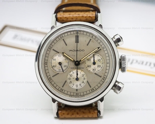 Movado Vintage 19018 M95 Chronograph 19018 Borgel Case SS
