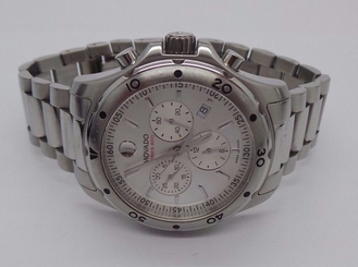 STUNNING MEN'S MOVADO SERIES 800 WATCH 8" LONG B55948-1