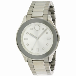 MOVADO WOMEN'S STEEL BRACELET & CASE SWISS QUARTZ ANALOG WATCH 3600415