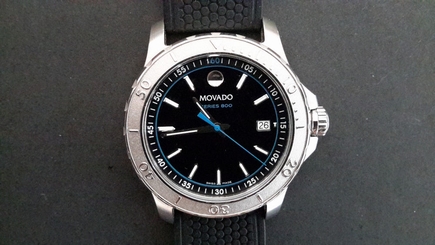 Men's Movado Series 800 Watch Swiss Made Sapphire Crystal