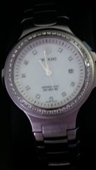  Ladies Movado Watch 800 Series Diamond 2600035
