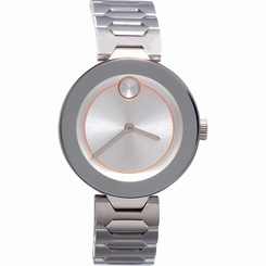 Movado Women's Swiss Bold Stainless Steel Bracelet Watch 32mm 3600381