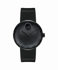Movado Edge 3680005 Sandblasted Black Aluminum Dial Mens Watch