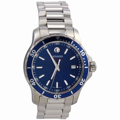 Movado Men's Swiss Series 800 Stainless Steel Bracelet Watch 40mm 2600137