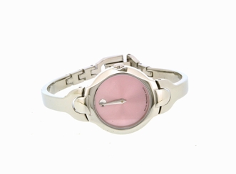 MOVADO WOMEN'S PINK DIAL BANGLE BRACELET WRISTWATCH