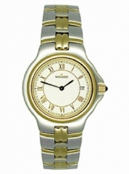MOVADO 0603918 OLYMPIAN TWO TONE MENS WATCH $1495.00 RETAIL