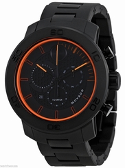 Movado 3600190 Bold Black Dial Ion Plated Titanium Chronograph Men's Watch