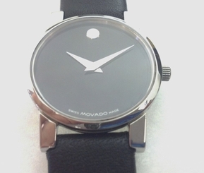 MOVADO 25mm SWISS LUXURY LADIES WATCH 84.A1.845 USA S&H