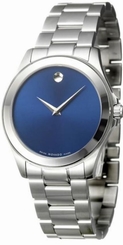 Movado Junior Sport 0606116 Blue Dial Stainless Steel Men's Watch