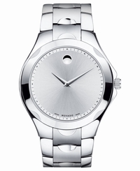 Movado Men's 606379 Luno Sport Stainless-Steel Silver Round Dial Bracelet Watch