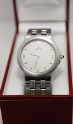 MOVADO White Dial Sapphire Crystal Luxury Wristwatch Serial #84 A2 889 *FREE S/H