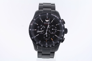 Men's Movado 2600107 Series 800 Chronograph Black Pvd Stainless Watch