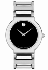 MOVADO SILVER TUNGSTEN,SAPPHIRE CRYSTAL,S/STEEL SWISS BRACELET WATCH-89.C6.1871