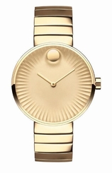 Movado Edge 34mm Steel Quartz Women's Watch 3680014
