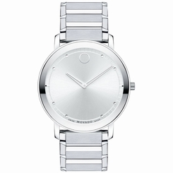 New Movado 0606881 Sapphire Men's Analog Display Quartz Watch, Round 40mm Case