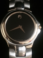 Movado Museum Collections 81 E4 9881 Two Tone Men's Watch! Runs Great! Good Con!