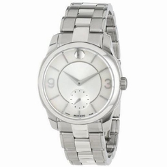 MOVADO MOVADO LX WOMEN'S 32MM SILVER STEEL BRACELET & CASE QUARTZ WATCH 606618