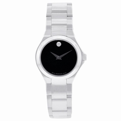 Movado Women's 29mm Silver Steel Bracelet & Case Sapphire Glass Watch 606334