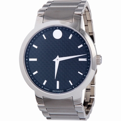 Movado Men's 0606838 Analog Display Swiss Quartz Silver Watch
