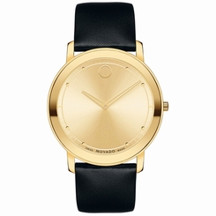 New Movado 0606883 Sapphire Men's Analog Display Quartz Watch, Round 40mm Case