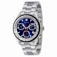 New Movado Series 800, 2600134 Blue Chronograph Mens Watch