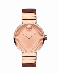 MOVADO EDGE Rose Gold Stainless Steel Women's Watch - 34mm