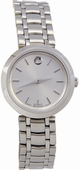Movado Women's 0606917 Analog Display Swiss Automatic Silver Watch