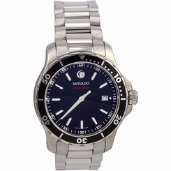 Movado Men's Watch Series 800 Black Dial 2600135