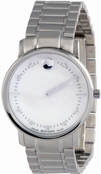Movado 0606691 Ladies Stainless Steel Mother of Pearl Quartz Analog Watch