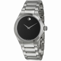 Movado Men's 39mm Steel Bracelet & Case Sapphire Glass Quartz Watch 606333