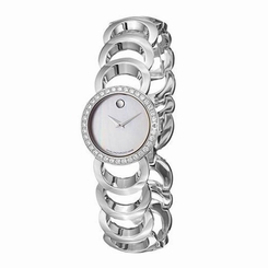 Movado Rondiro Swiss Quartz Diamond Ladies Watch 0605526
