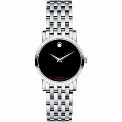 MOVADO WOMEN'S RED LABEL 26MM STEEL BRACELET & CASE AUTOMATIC WATCH 0606107