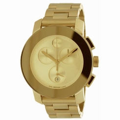 Movado Bold Men's & Women's 38mm Chronograph Sapphire Glass Quartz Watch 3600076