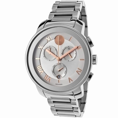 Movado Bold Men's & Women's 40mm Chronograph Sapphire Glass Quartz Watch 3600205