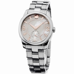 MOVADO MOVADO LX WOMEN'S 32MM SILVER STEEL BRACELET & CASE QUARTZ WATCH 606619