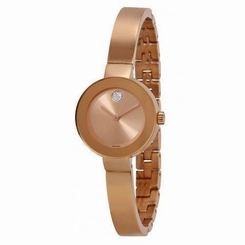 Movado Bold Women's Steel Bracelet & Case Quartz Analog Watch 3600286