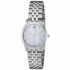 New Movado 0606612 Museum Women's Analog Display Quartz Watch, Round 28mm Case