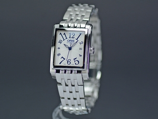 Pre-owned ORIS Rectangular Date SS x Automatic 561 7656 4061M Ladies Watch,AS