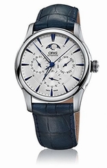 New ORIS Artelier Complication SS / Leather Men's Auto Watch 781 7703 4031D, MR